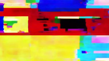 dijital sinyal kesintisi, statik görsel hata senfonisi