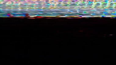 dijital sinyal kesintisi, statik görsel hata senfonisi