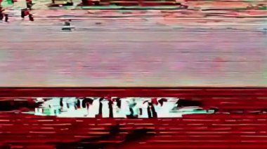 dijital sinyal kesintisi, statik görsel hata senfonisi