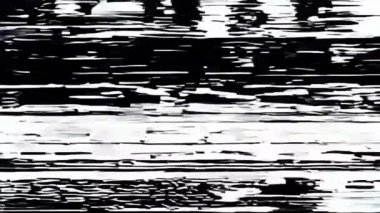 Dijital bozulma. Statik ve sinyal kaybı senfonisi.