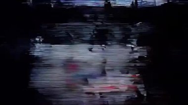 dijital sinyal kesintisi, statik görsel hata senfonisi