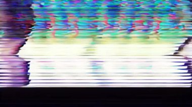 dijital sinyal kesintisi, statik görsel hata senfonisi