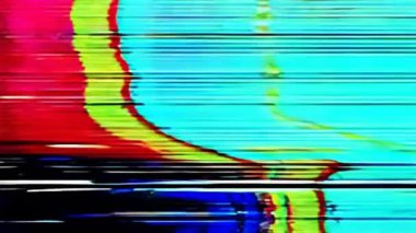 dijital sinyal kesintisi, statik görsel hata senfonisi