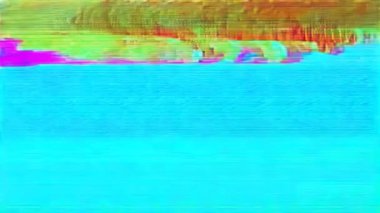 dijital sinyal kesintisi, statik görsel hata senfonisi