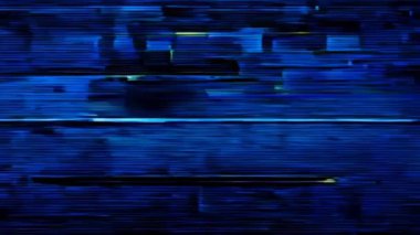 dijital sinyal kesintisi, statik görsel hata senfonisi