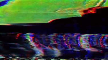 dijital sinyal kesintisi, statik görsel hata senfonisi