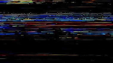 dijital sinyal kesintisi, statik görsel hata senfonisi