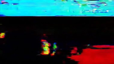 dijital sinyal kesintisi, statik görsel hata senfonisi