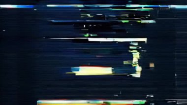 dijital sinyal kesintisi, statik görsel hata senfonisi