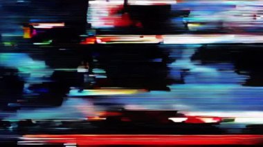 dijital sinyal kesintisi, statik görsel hata senfonisi