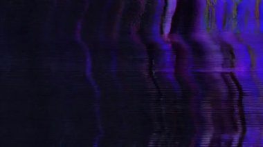 dijital sinyal kesintisi, statik görsel hata senfonisi