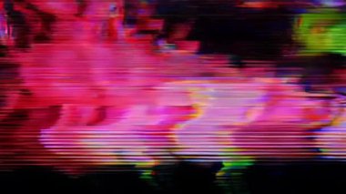 dijital sinyal kesintisi, statik görsel hata senfonisi