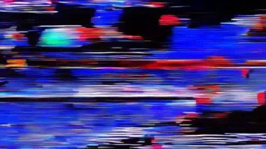 dijital sinyal kesintisi, statik görsel hata senfonisi