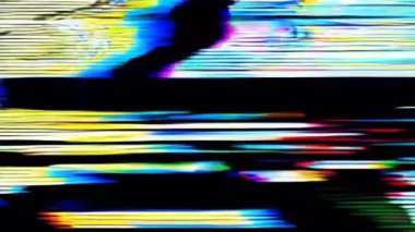 dijital sinyal kesintisi, statik görsel hata senfonisi