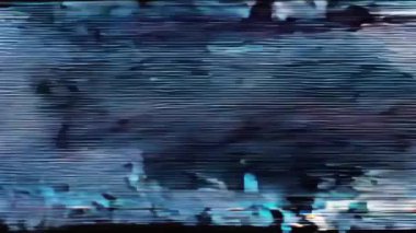 dijital sinyal kesintisi, statik görsel hata senfonisi