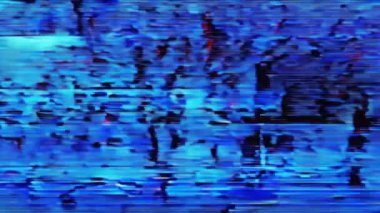 dijital sinyal kesintisi, statik görsel hata senfonisi