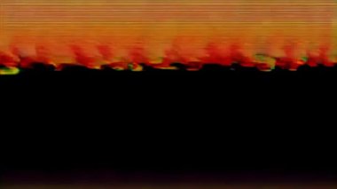 dijital sinyal kesintisi, statik görsel hata senfonisi