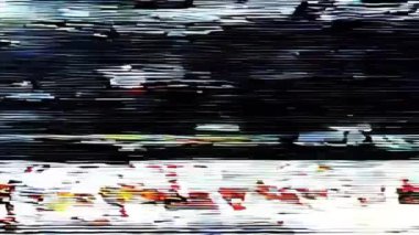 dijital sinyal kesintisi, statik görsel hata senfonisi