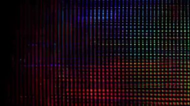 Soyut dijital sanat. Sinyal karışıklığı kaosu