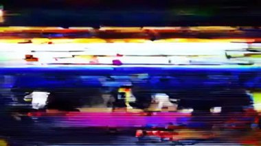 dijital sinyal kesintisi, statik görsel hata senfonisi