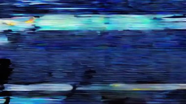 dijital sinyal kesintisi, statik görsel hata senfonisi