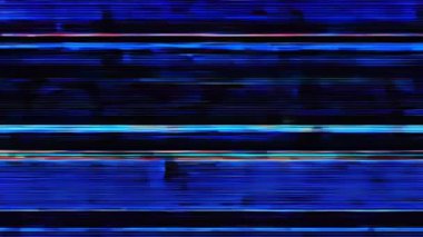 dijital sinyal kesintisi, statik görsel hata senfonisi