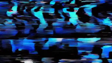 dijital sinyal kesintisi, statik görsel hata senfonisi