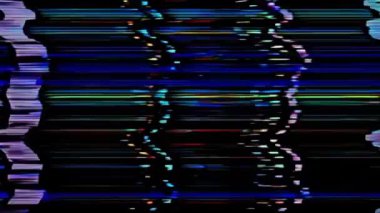 dijital sinyal kesintisi, statik görsel hata senfonisi