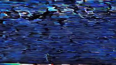 dijital sinyal kesintisi, statik görsel hata senfonisi