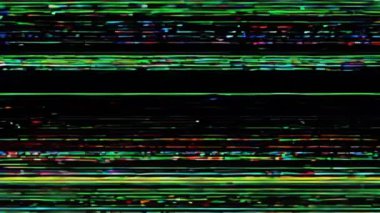 Soyut dijital sanat. Sinyal bozulması kusurlu güzellik