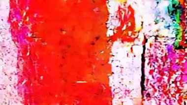 Soyut sanat, dijital arızayla karşılaşır. Sinyal kesintisinin canlı bir senfonisi