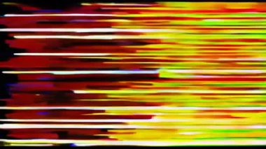 Soyut dijital sanat. Glitchy coşkulu ve büyüleyici
