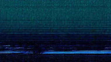 Dijital bozulma sinyali bozulması. Görsel bir hata senfonisi.