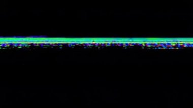 Elektrik uğultusu dijital sinyal bozulması görsel statik