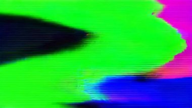 Soyut dijital sanat Glitchy canlı ve büyüleyici bir arka plan    