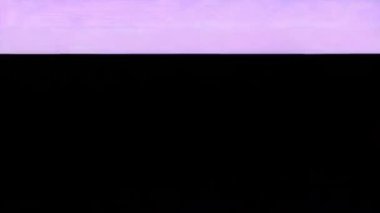 Soyut dijital sanat. Sinyal bozma senfonisi.