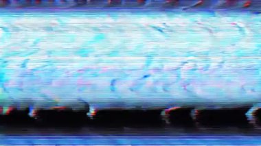 Soyut dijital sanat Glitchy canlı ve büyüleyici bir arka plan    