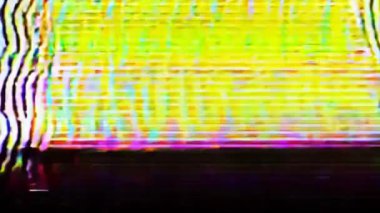 Soyut dijital sanat Glitchy canlı ve büyüleyici bir arka plan    