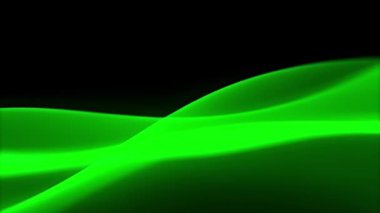 Ethereal Green Wave A Akışkan Canlandırmalar Arkaplanı