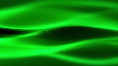 Canlı Yeşil Swooshes Dinamik Canlandırılmış Arkaplan