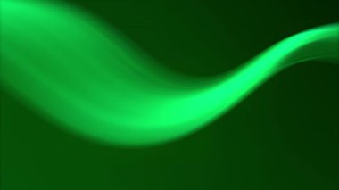 Ethereal Green Swoosh Sıvı Canlandırılmış Arkaplan