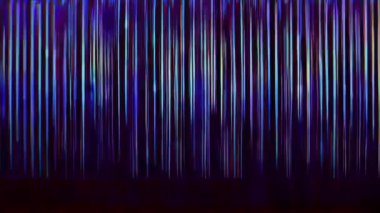 Soyut dijital sanat, sinyal karışıklığı, canlı kaos.