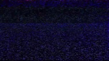 Dijital bozulma arızalı sinyal soyut sanat hareket halinde