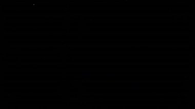 Uzak yıldızlı karanlık, geceleyin kozmik bir arıza.