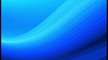 Canlı Mavi Dalgalar Dinamik Canlandırılmış Arkaplan