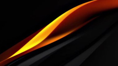 Canlı soyut hareket Işık ve gölgenin senfonisi