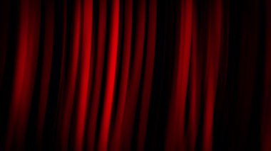 Soyut Sanatçılık Kırmızı ve Siyah Görsel Senfoni