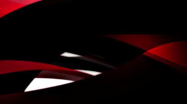 Hareketli soyut dalgalar hareket ve renk senfonisi