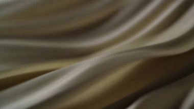 Ruhsal ışık dalgaları. Hareket senfonisi. Altın ve beyaz renkler.