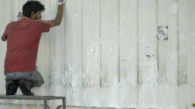 Thorough Wall Brushing - A Painstakingly Detailed Process